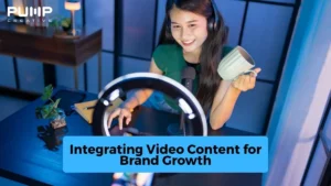 Modern brand strategy highlighting video content integration across mobile and web platforms.